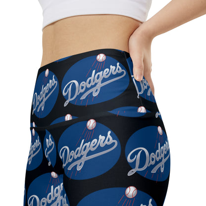 Los Angeles Dodgers MLB Baseball Women's Workout Bike Comfy Shorts