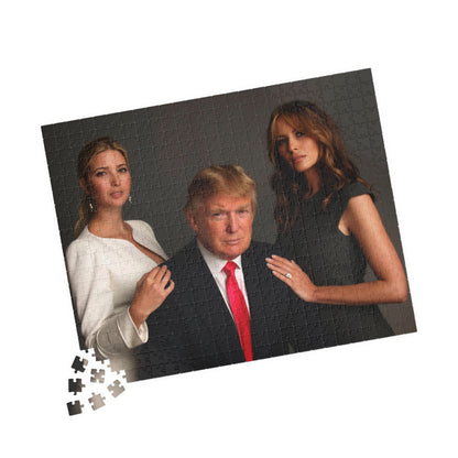 First Family Trump chipboard High-Definition Printed Puzzle (252, 520, 1014-piece)