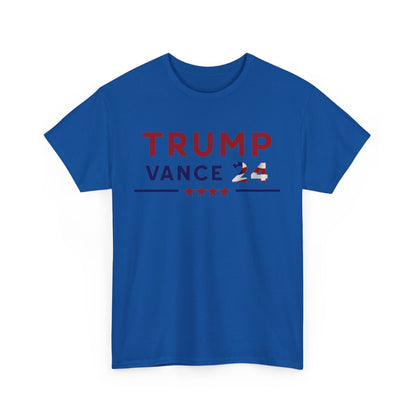 Trump Vance 24 MAGA Unisex Heavy Cotton Tee