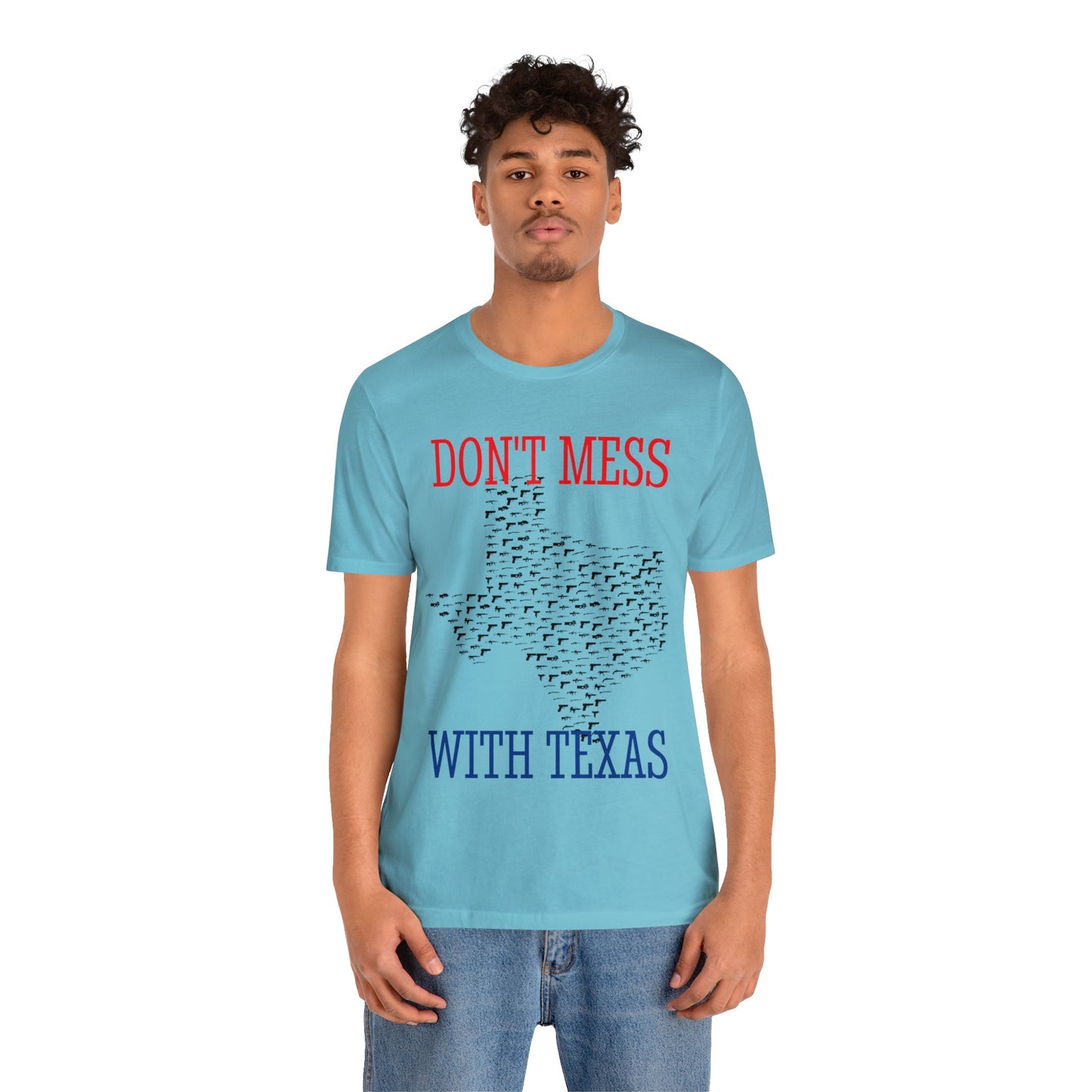 Don't Mess With Texas Border Rally Unisex Jersey Short Sleeve Tee Choose Color