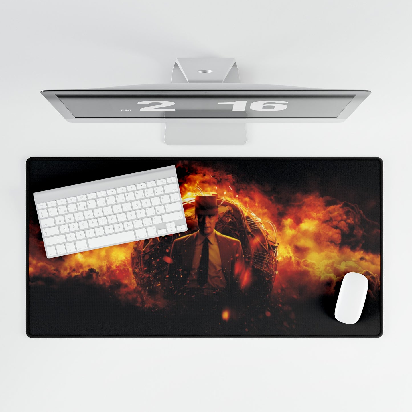 Oppenheimer Atomic Blast Movie High Definition PC PS Video Game Desk Mat Mousepad