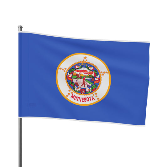 Die ORIGINAL-Staatsflagge von Minnesota. Ändern Sie nicht unsere Flagge