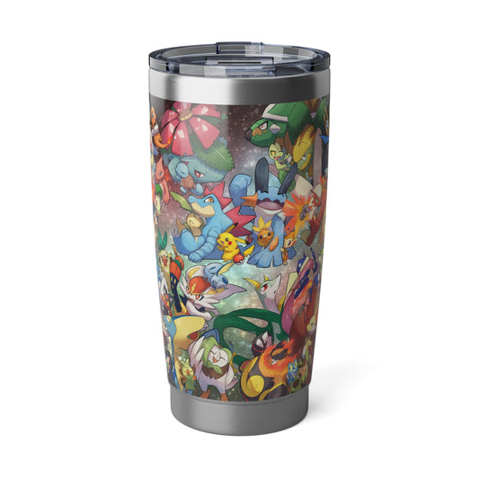 Pokemon All characters Anime cartoon Stainless Steel Vagabond 20oz Tumbler