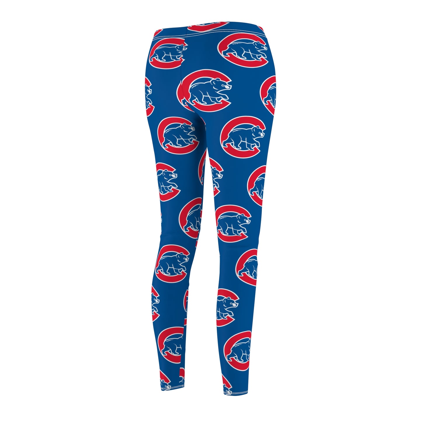 Chicago Cubs MLB Baseball Women's Casual Comfy Leggings