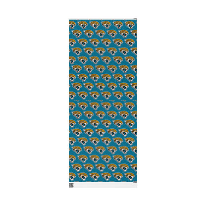 Jacksonville Jaguars NFL Football Birthday Graduation Gift Wrapping Paper Holiday