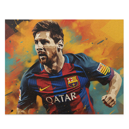 Dickes Lionel Messi-Puzzle (252 oder 500 Teile), hochwertiges Spiel