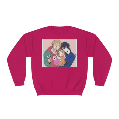 Buddy Daddies Anime Cartoon Unisex NuBlend® Crewneck Sweatshirt