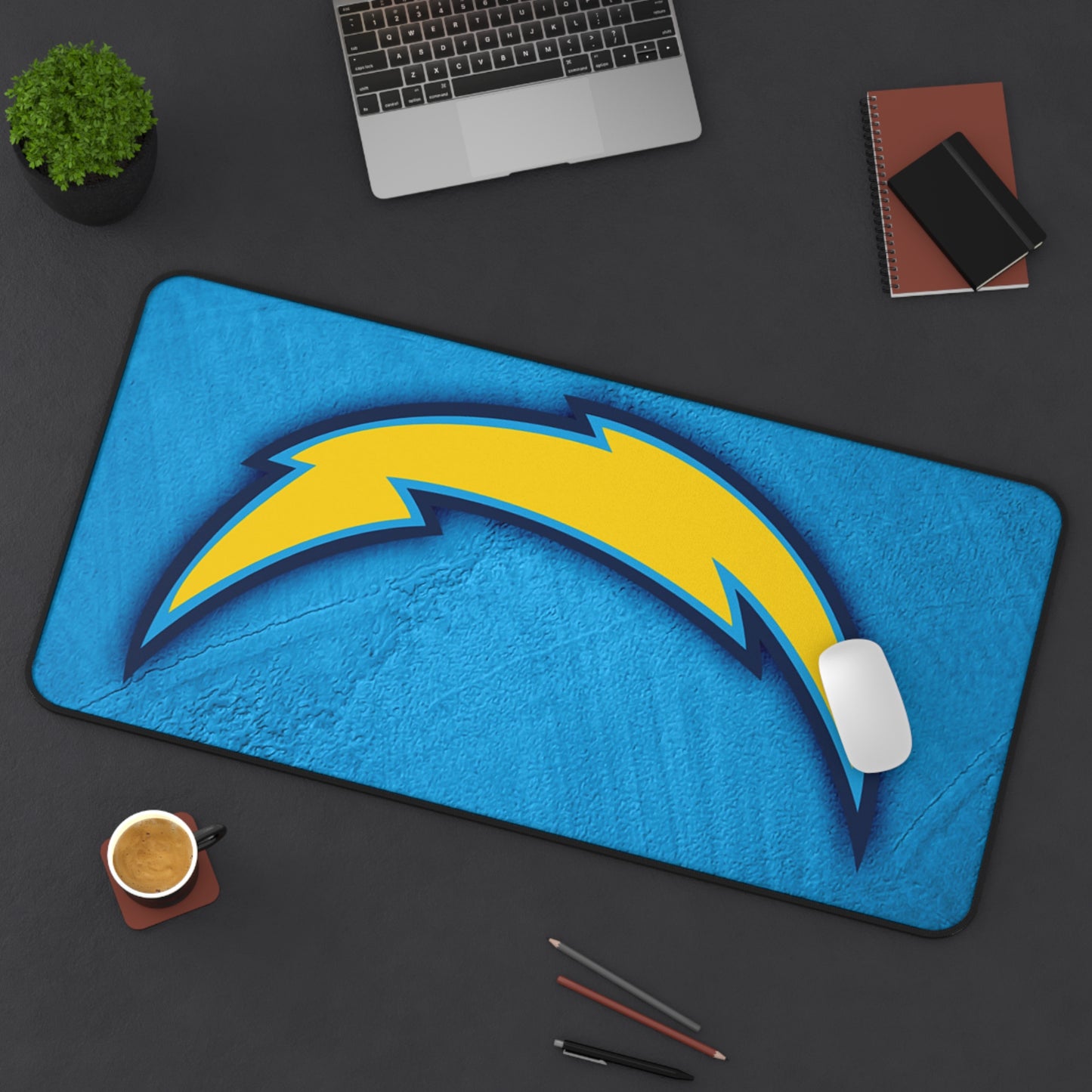 Los Angeles Chargers NFL Football High Definition PC Desk Mat Mousepad