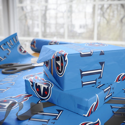 Tennessee Titans NFL Football Birthday Graduation Gift Wrapping Paper Holiday