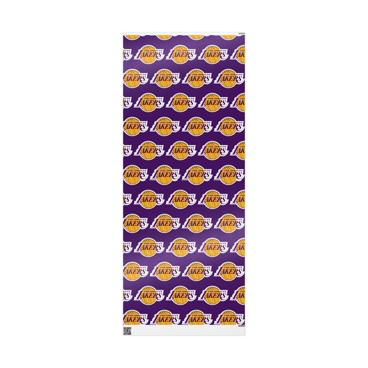 Los Angeles Lakers Logo Birthday Gift Wrapping Paper Basketball Holiday