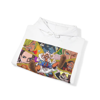 One Piece Monkey Ruffy Jimbei Nico Nami Unisex Heavy Blend Kapuzenpullover