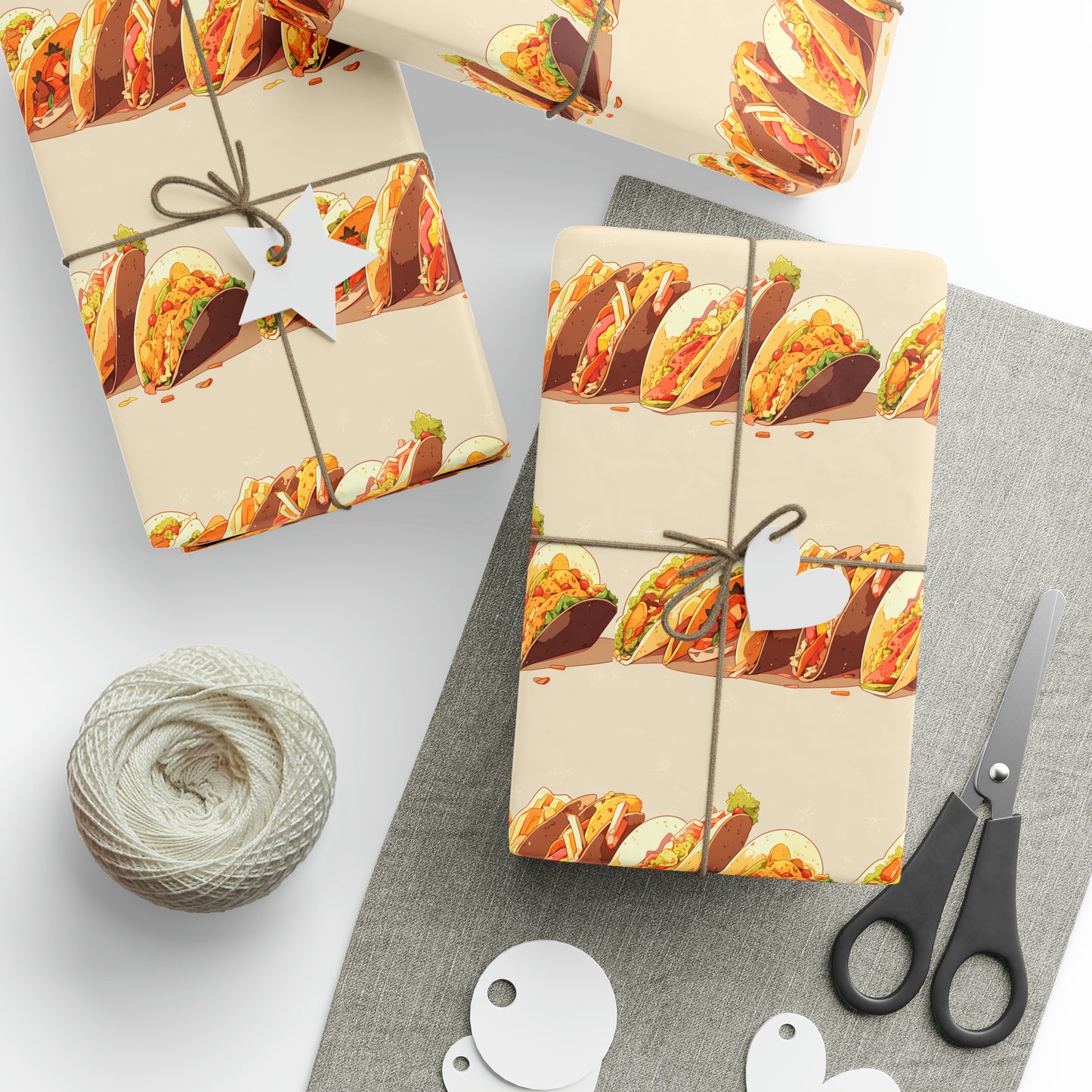 Street Tacos High Definition Happy Birthday Gift Present Holiday Wrapping Paper Mexican