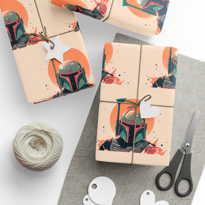 Mandalorian Baby Yoda holiday present Birthday Gift Wrapping Papers