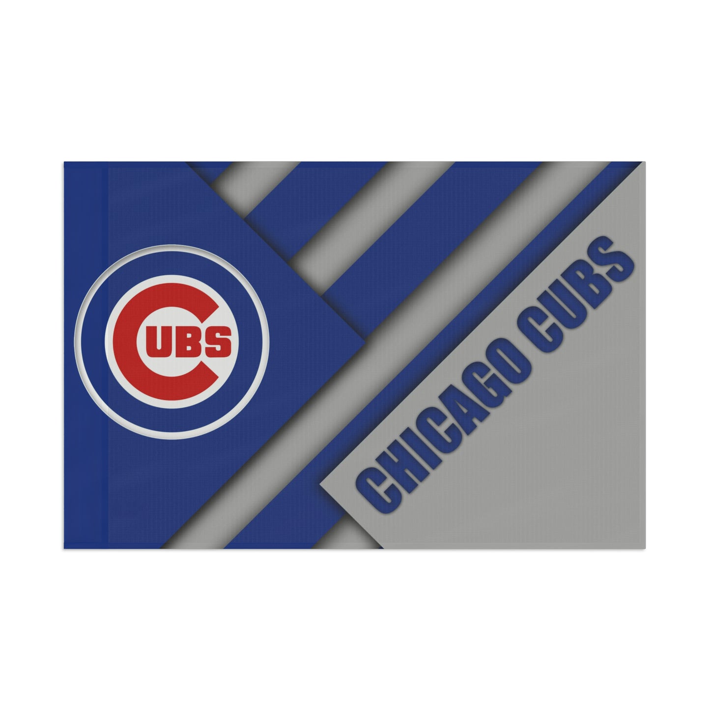 Chicago Cubs Baseball World Champions High Definition Print Flag MLB