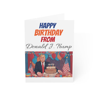 Alles Gute zum Geburtstag von Donald J. Trump MAGA Grußkarte