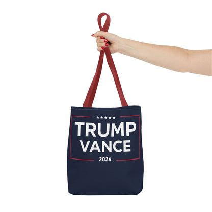 Trump Vance 24 MAGA Rally Durable Heavy Duty Tote Bag