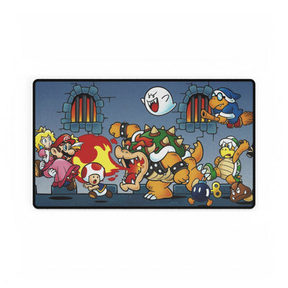 Mario Bros Super Vintage High Definition PC PS Video Game Desk Mat Mousepad Goku