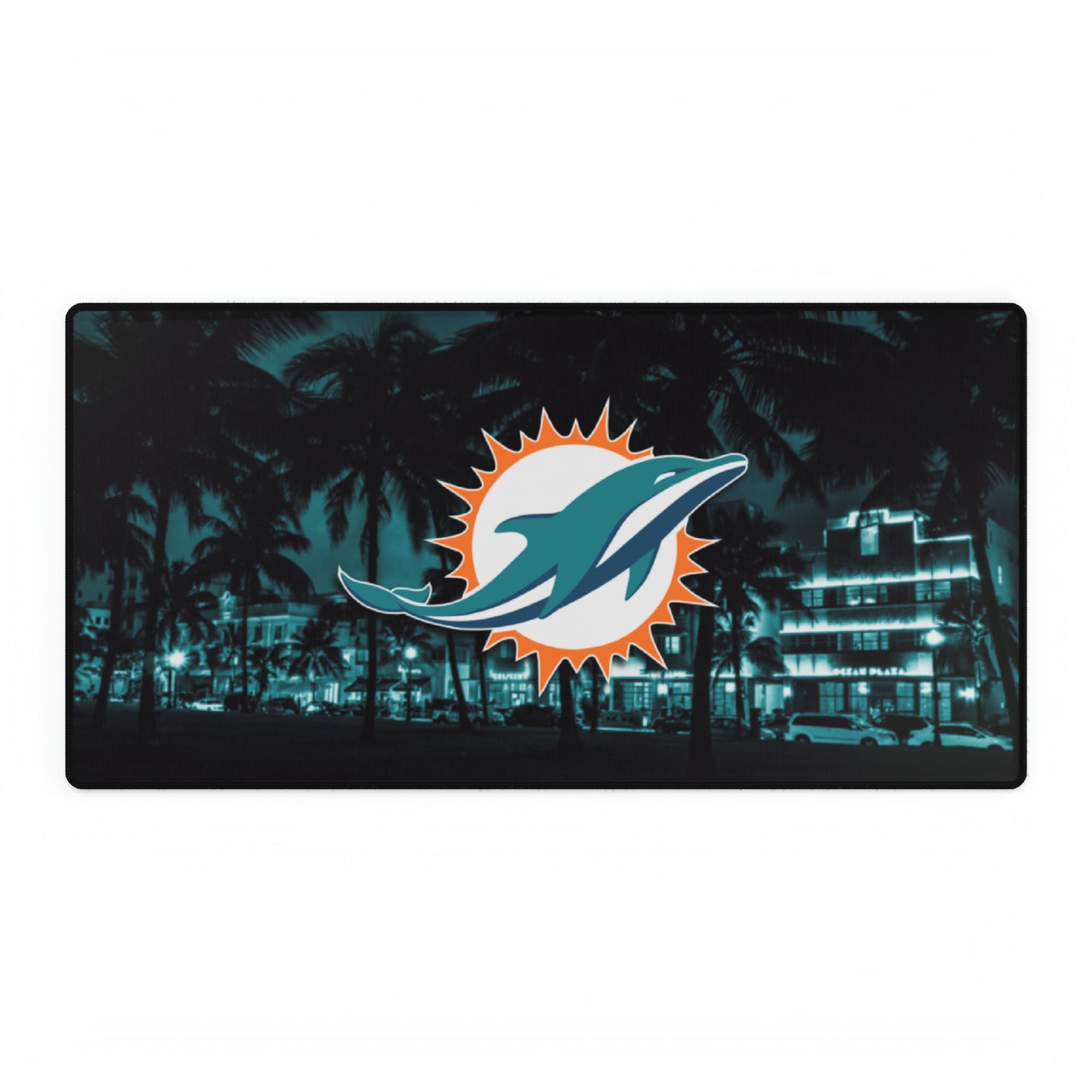 Miami Dolphins Cityscape NFL Football High Definition Desk Mat Mousepad