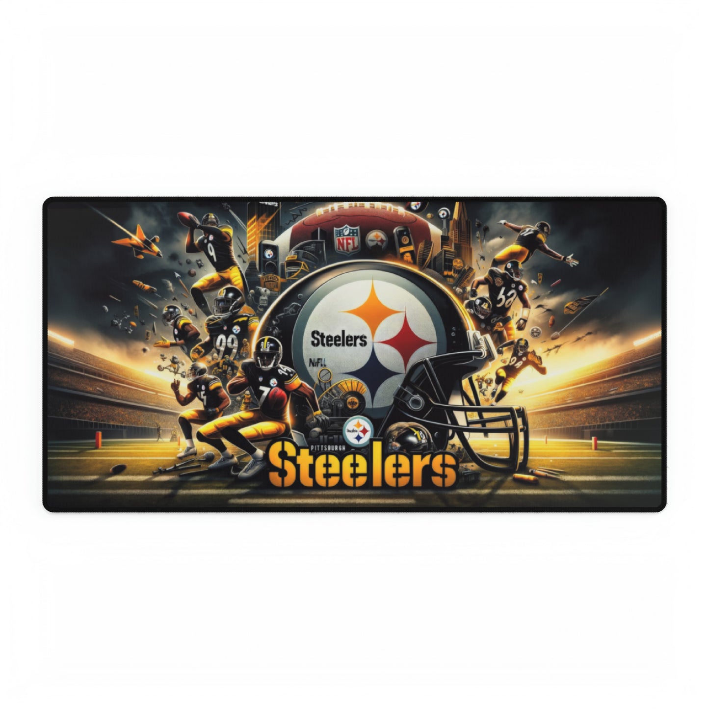 Pittsburg Steelers NFL Football High Definition Desk Mat Mousepad