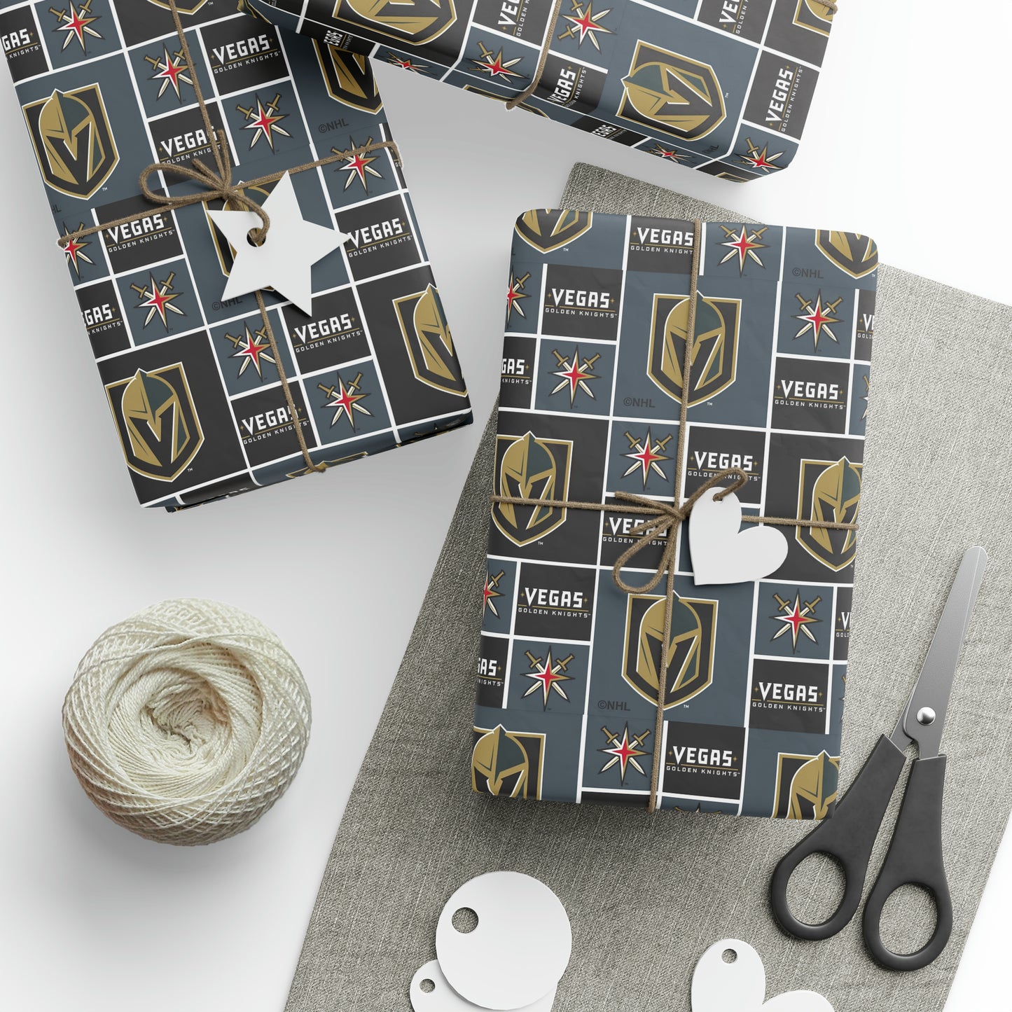 Las Vegas Golden Knights NHL Hockey Geburtstagsgeschenkpapier Urlaub