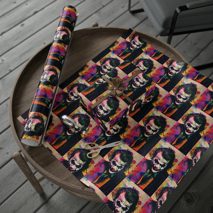 Joker Dark Knight Ledger holiday present Birthday Present Gift Wrapping Papers