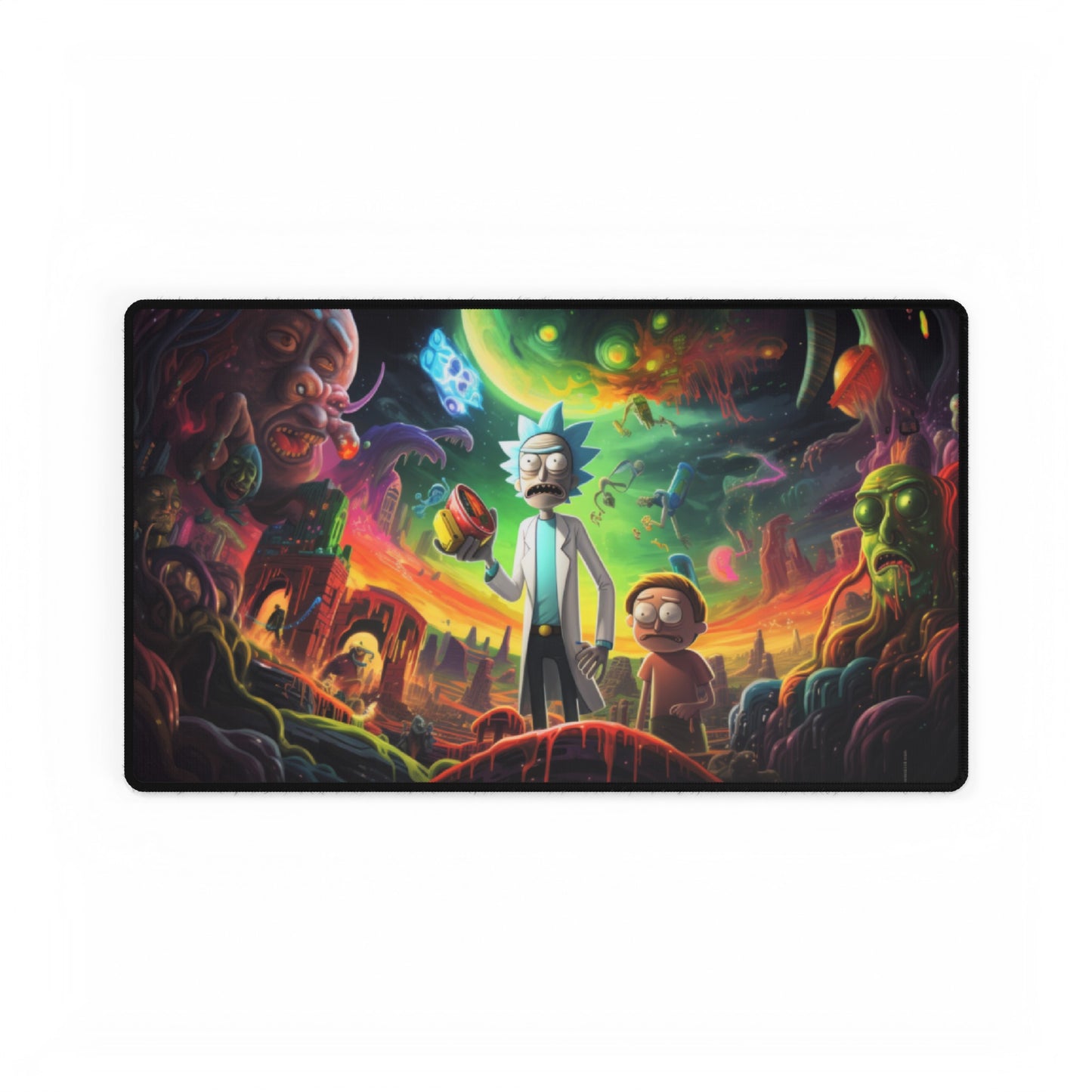 Rick and Morty High Definition PC PS Video Game Desk Mat Mousepad Sanchez