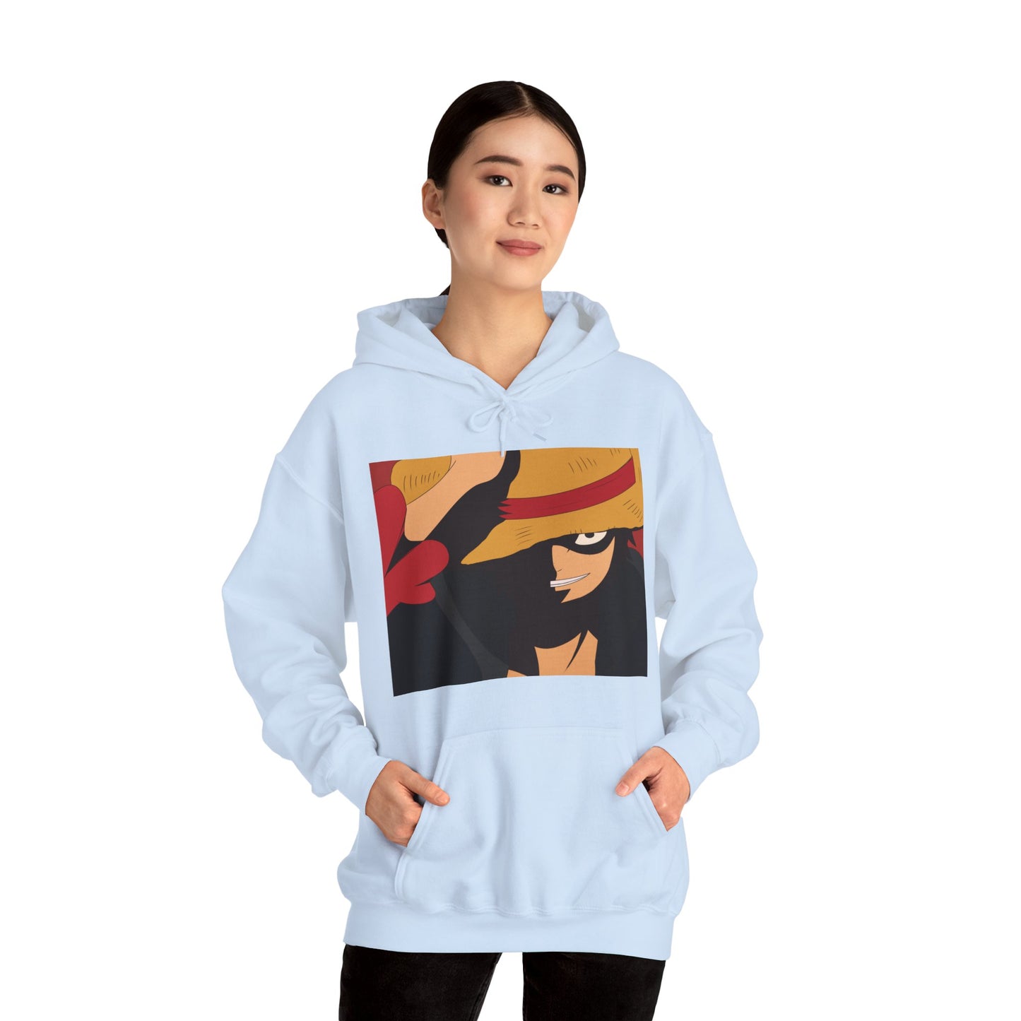 One Piece Monkey D. Ruffy Unisex Heavy Blend Kapuzenpullover