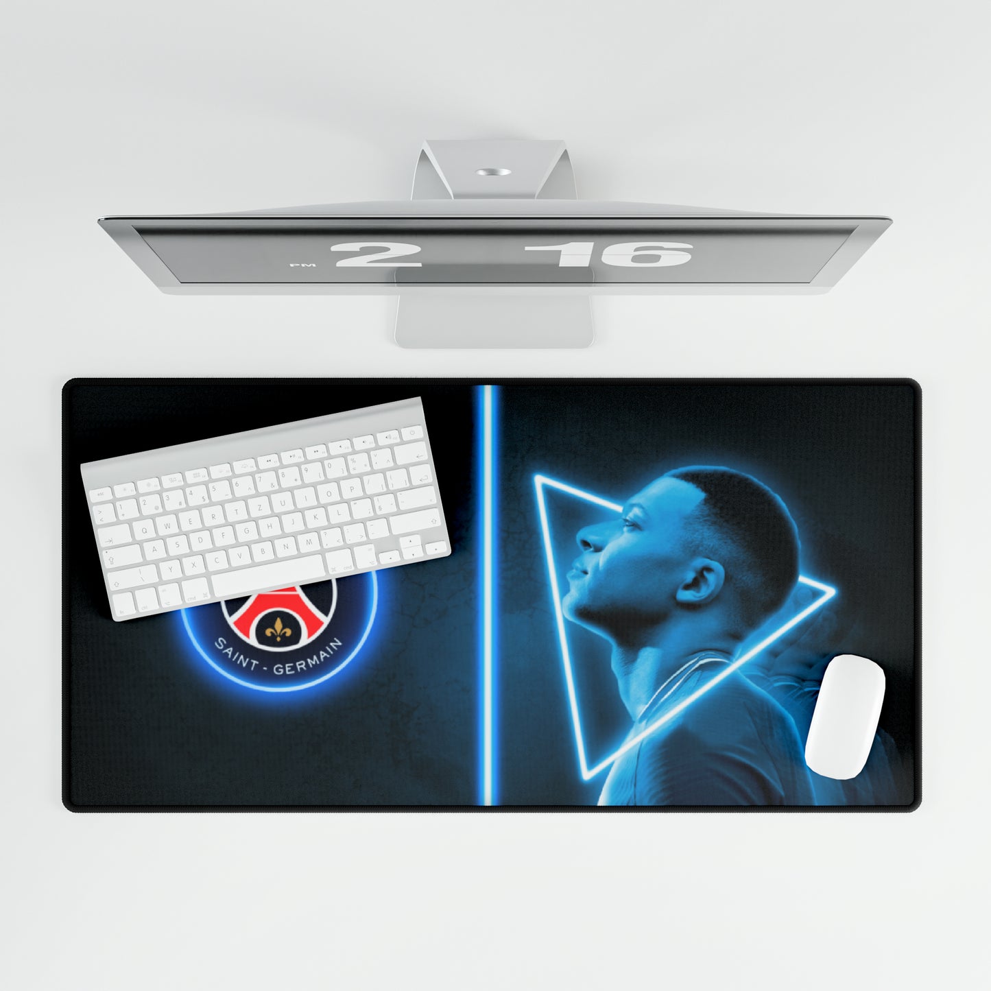 Kylian Mbappé Premier League Paris Saint-Germain Fußball Futbol High Definition Schreibtischunterlage Mousepad