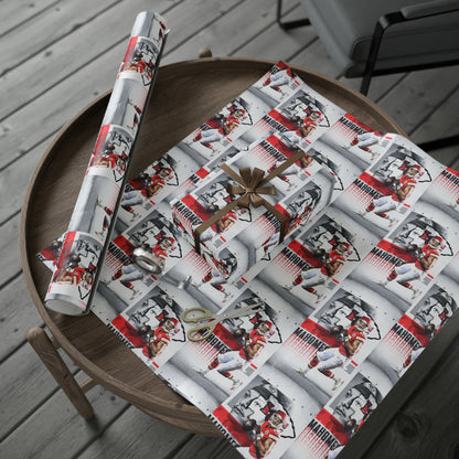 Patrick Mahomes Kansas City Chiefs White NFL Football Birthday Gift Wrapping Papers