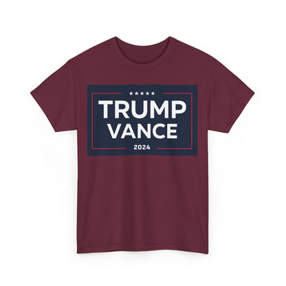 Trump Vance 24 MAGA Unisex Heavy Cotton Tee