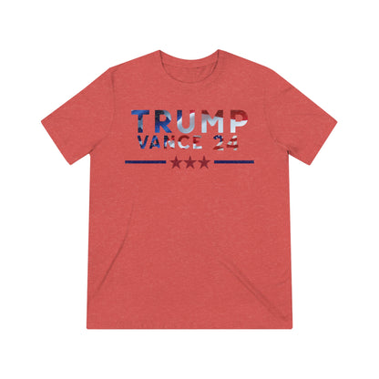 Premium Trump Vance 24 Super soft style Unisex Triblend Tee