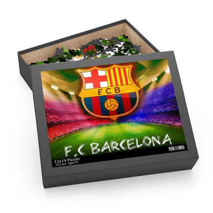 Dickes FC Barcelona-Puzzle (252 oder 500 Teile), hochwertiges Spiel