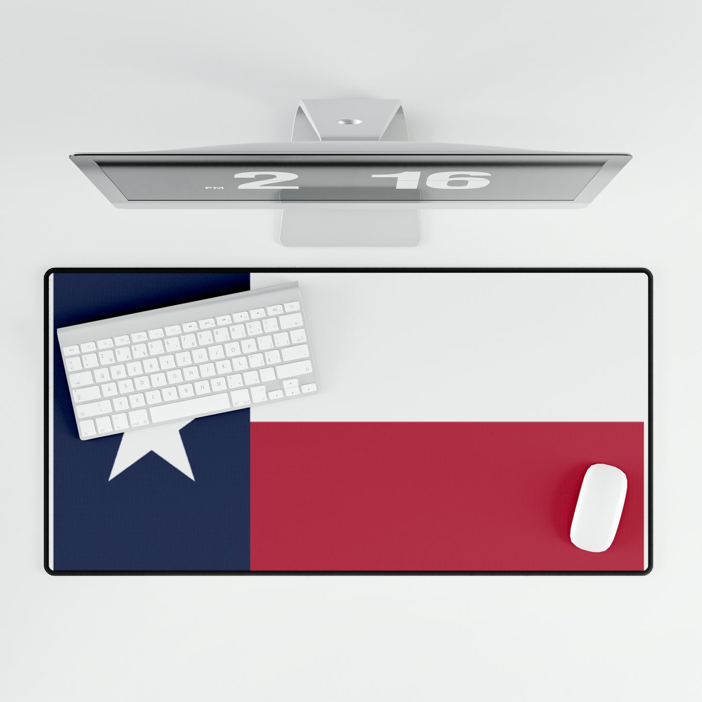 Texas State Flag Close our Borders American Desk Mats