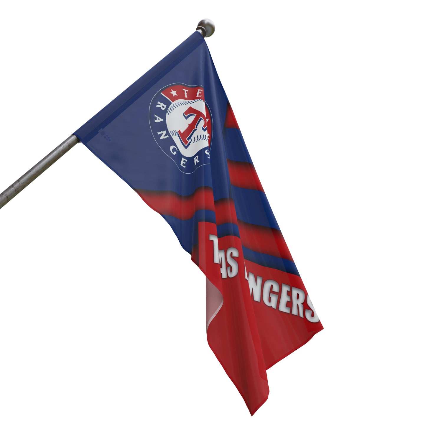 Texas Rangers Baseball World Champions High Definition Print Flag MLB