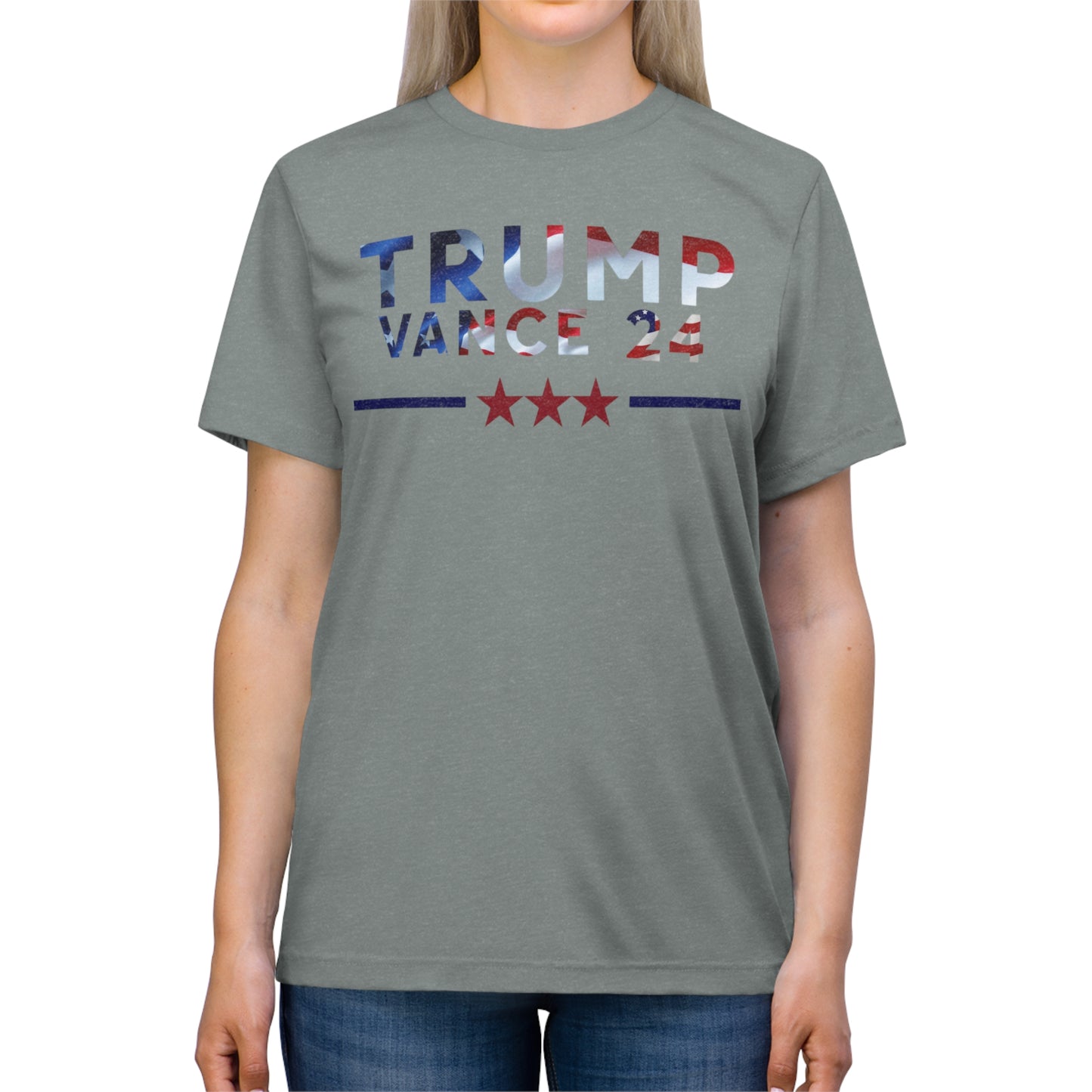 Premium Trump Vance 24 Super soft style Unisex Triblend Tee