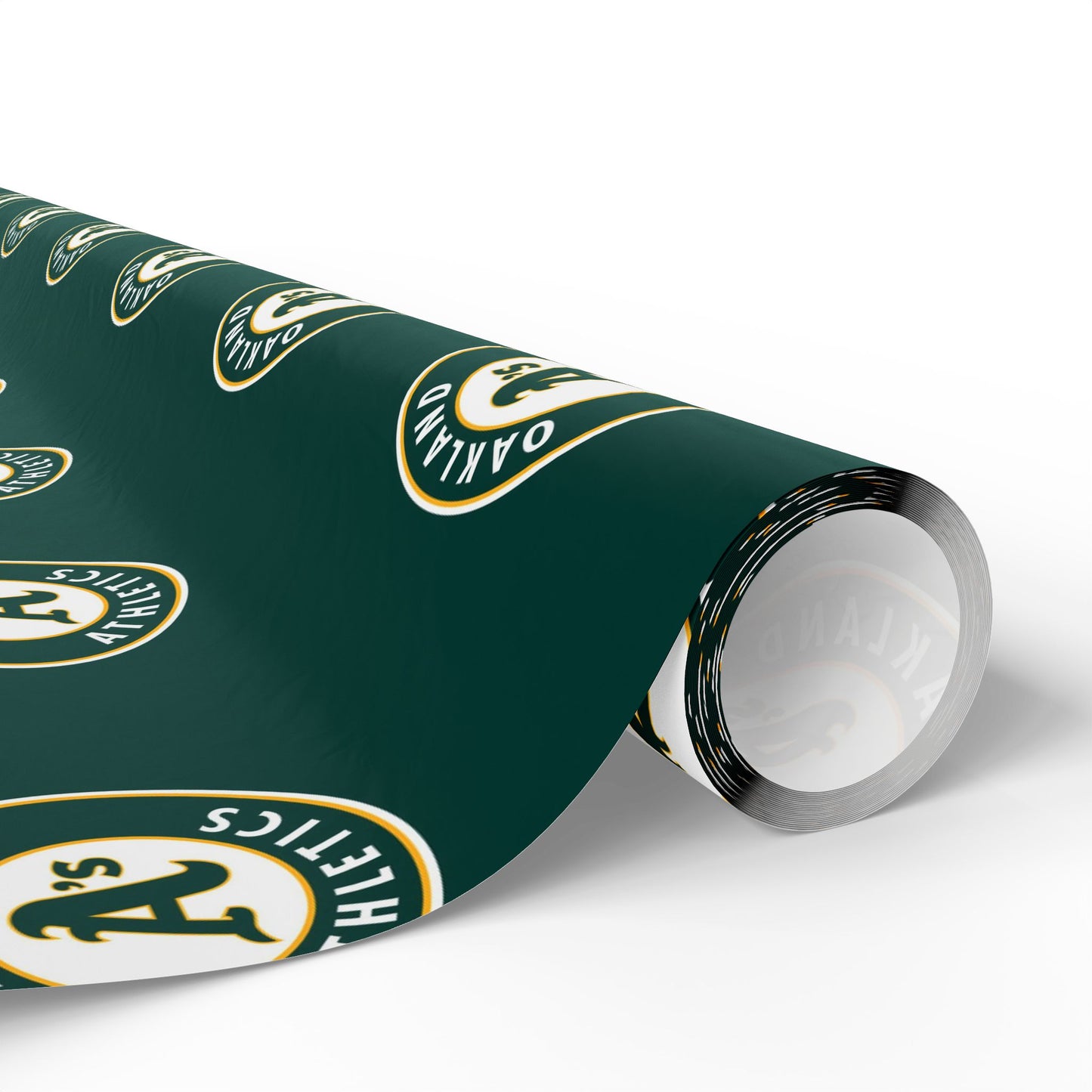 Oakland Athletics Baseball MLB Birthday Graduation Holiday Gift Wrapping Paper