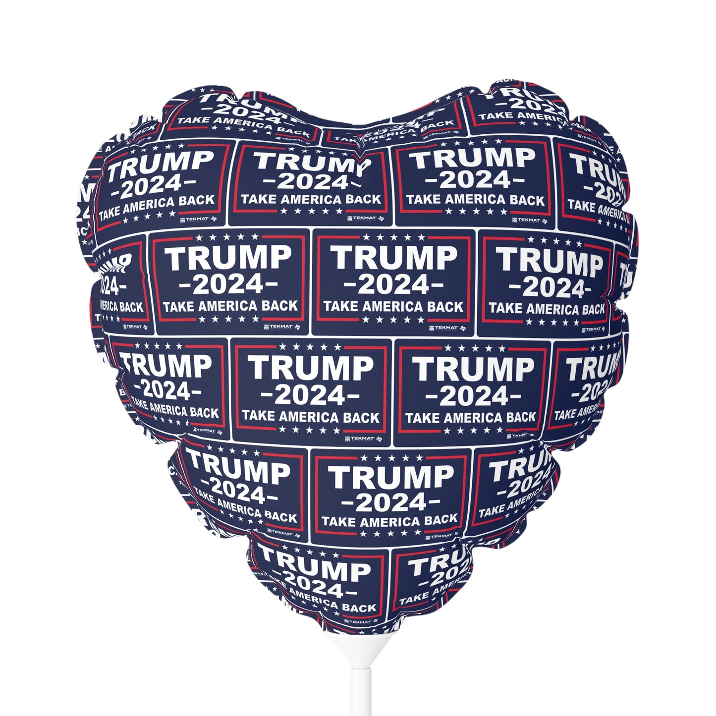 Ich liebe dich, wie TRUMP AMERICA liebt. Ballon (rund und herzförmig), 11"