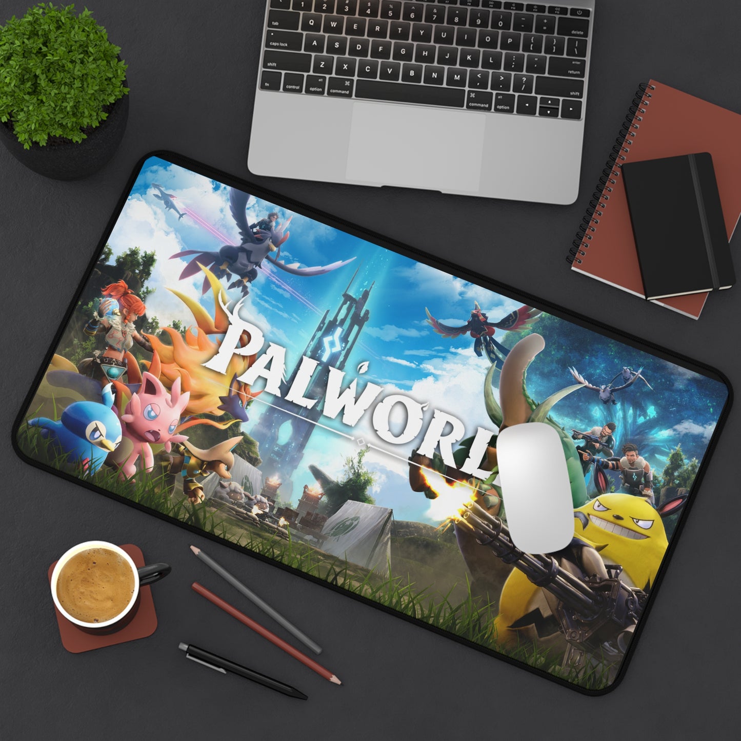 Palworld High Definition Online PC PS Large Video Game Desk Mat Mousepad pokemon