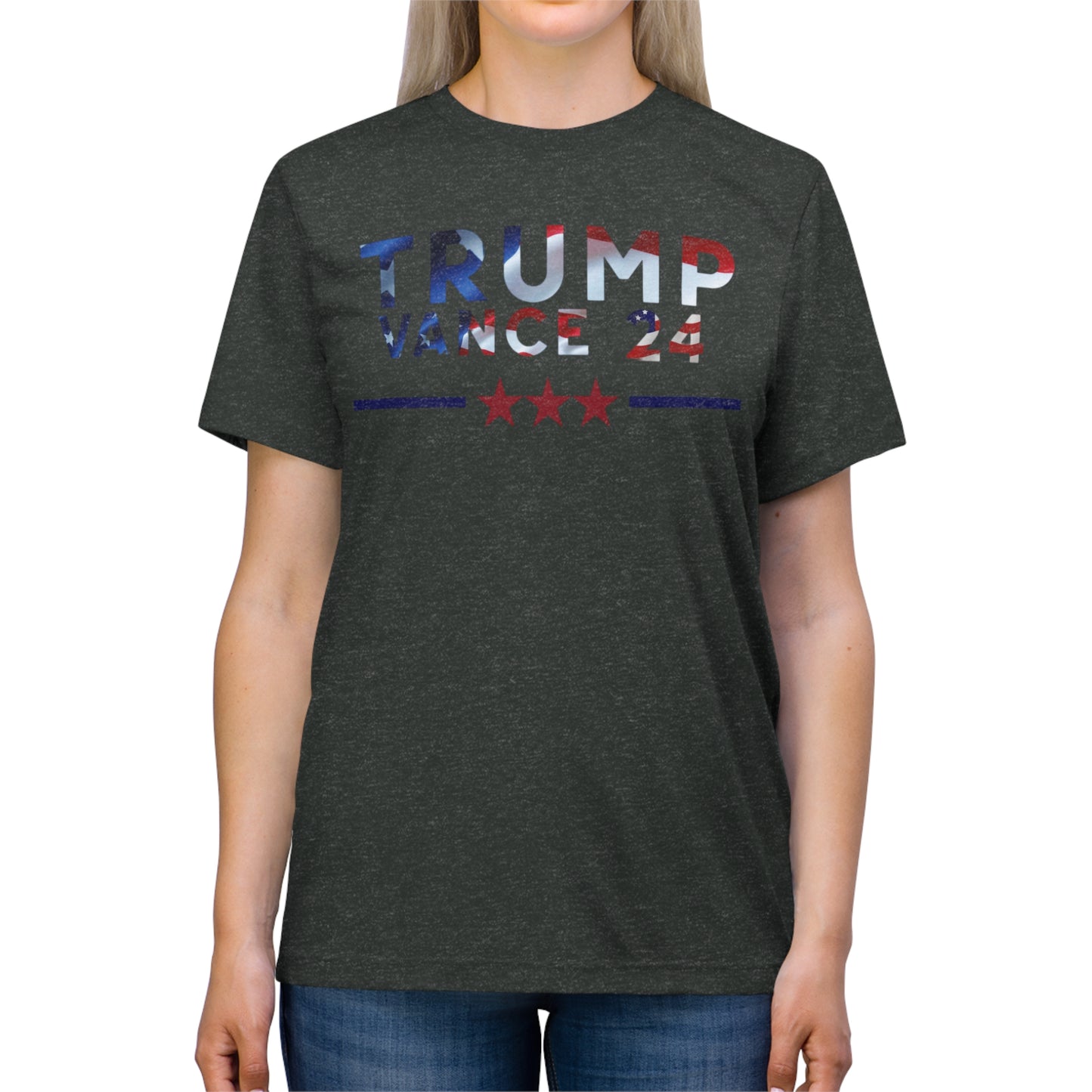 Premium Trump Vance 24 Super soft style Unisex Triblend Tee