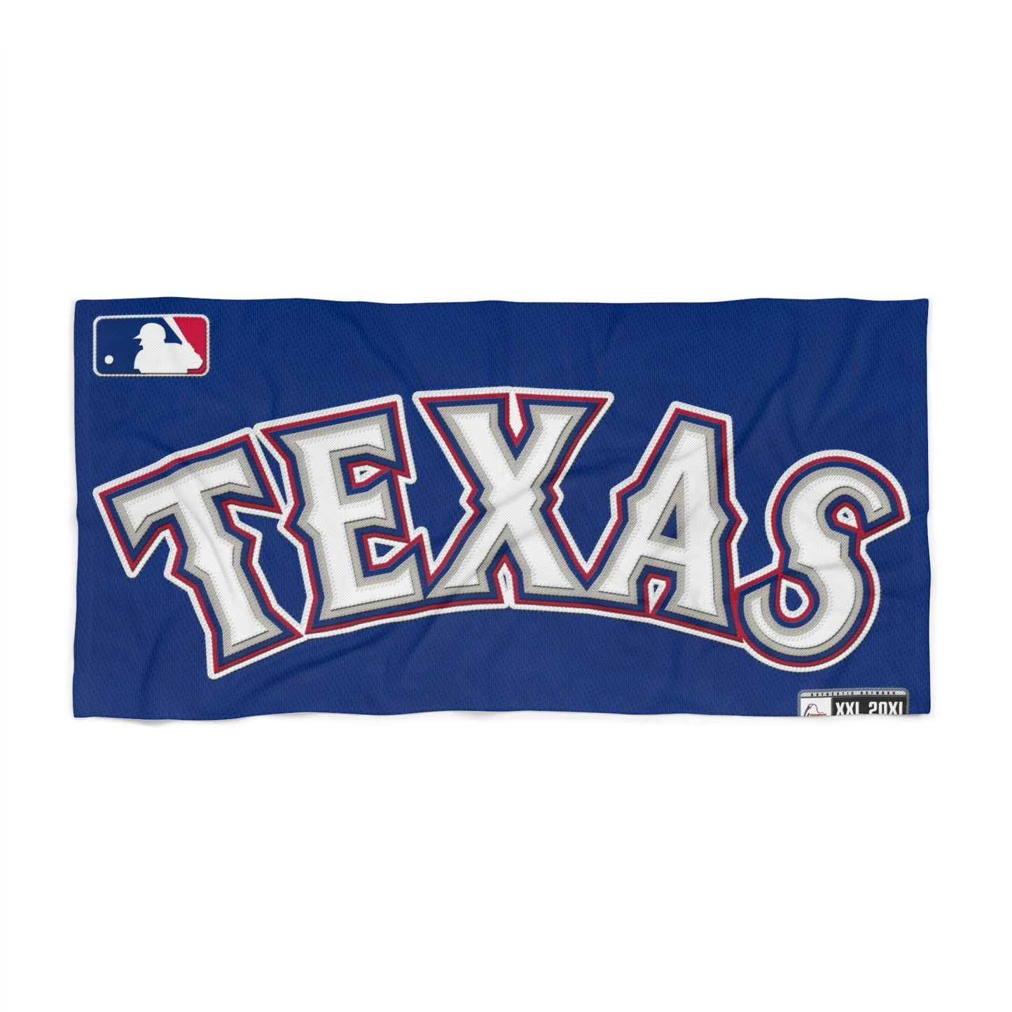 Texas Rangers MLB Baseball High-Definition Jumbo Ultra Soft Beach Towel