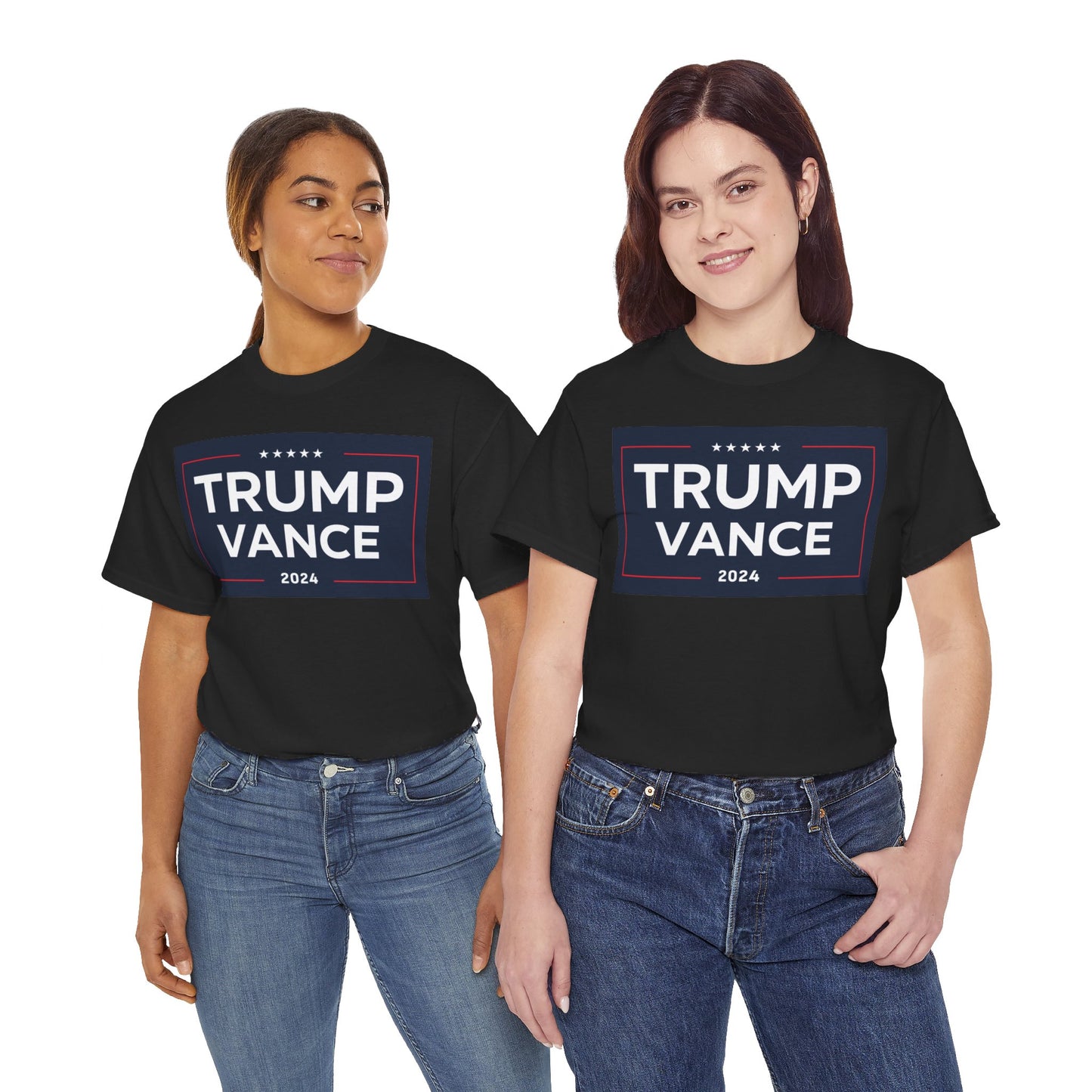 Trump Vance 24 MAGA Unisex Heavy Cotton Tee