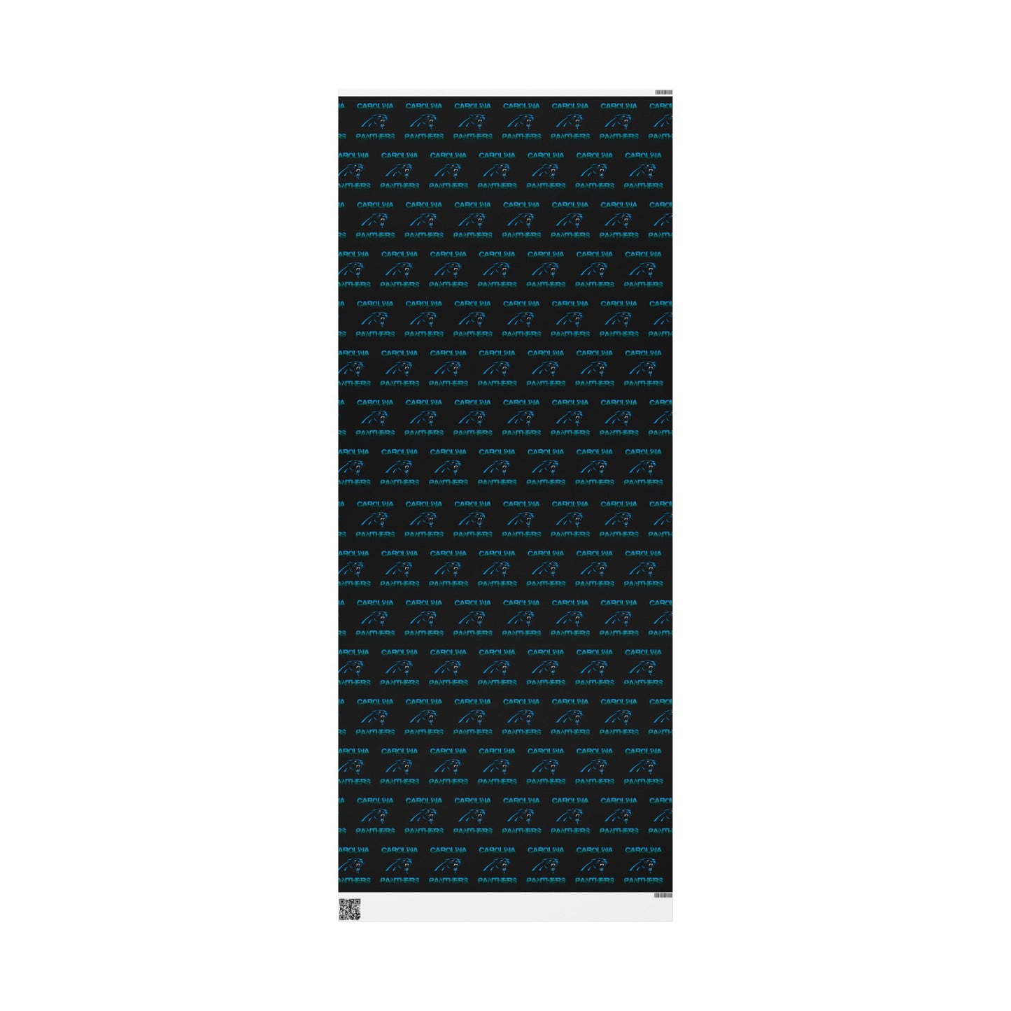 Carolina Panthers NFL Football Birthday Graduation Gift Wrapping Paper Holiday