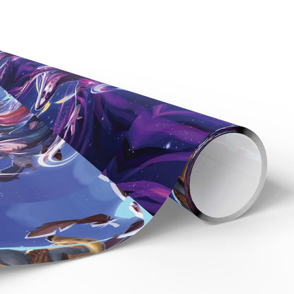 Dragon Prince Main Characters Birthday High Def Gift Wrapping Paper