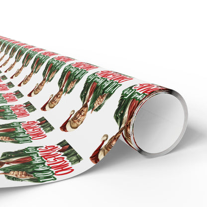 Trump I'll be home for Christmas Holiday Gift Wrapping Papers