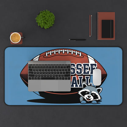 Tennessee Football High Definition Print Non Slip Desk Mat Office Home Mouse Pad Sports Fan Gift Ultra Smooth Surface Rubber Backing