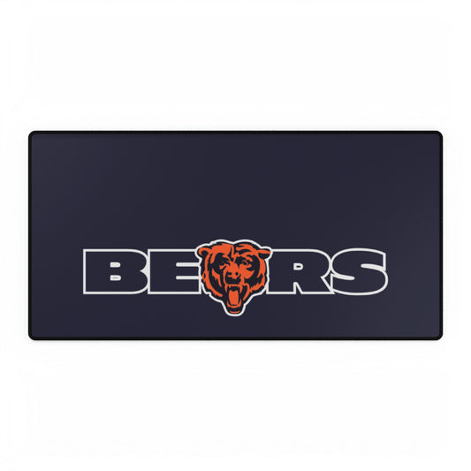 Chicago Bears Mascot Blue NFL Football High Definition Desk Mat Mousepad