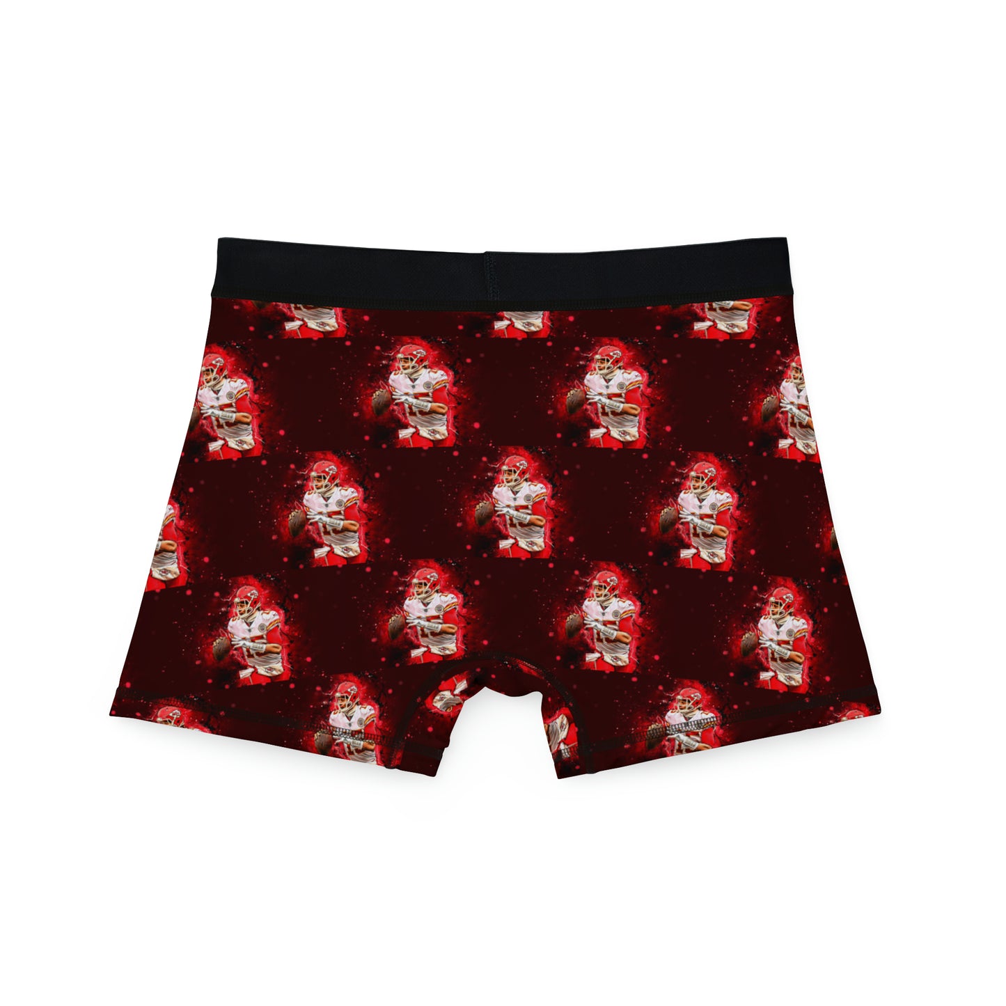 Patrick Mahomes Kansas City Rot Allover-Print Herren-Boxershorts