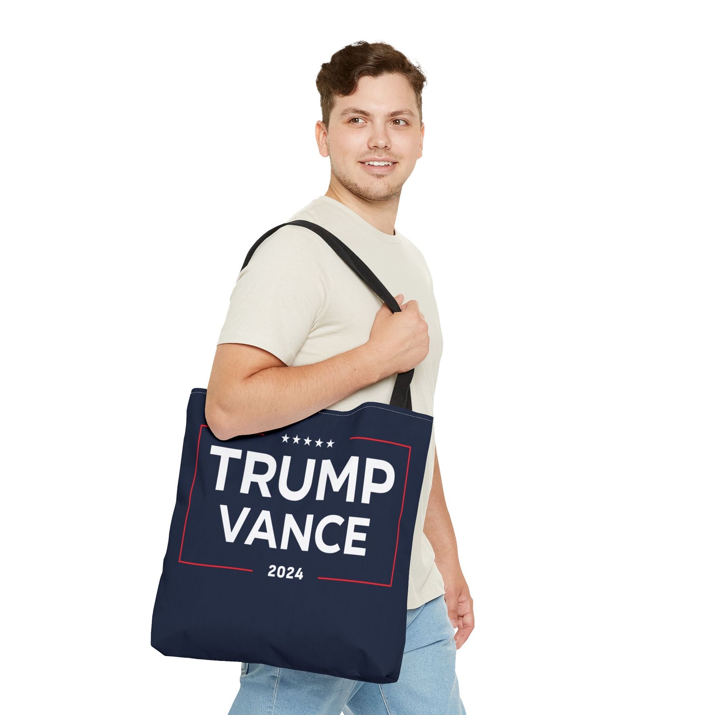 Trump Vance 24 MAGA Rally Durable Heavy Duty Tote Bag