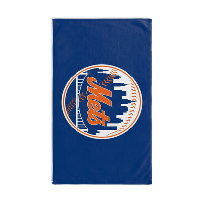 New York Mets MLB Baseball Kitchen Bathroom Soft Hand Towel