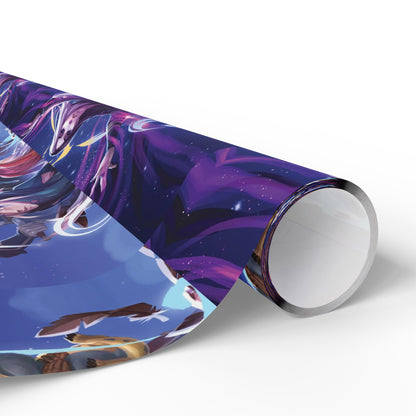 Dragon Prince Main Characters Birthday High Def Gift Wrapping Paper